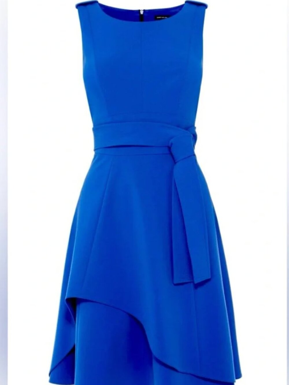 Karen Millen Blue Sleeveless Dress